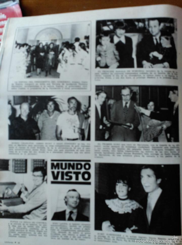 Coleccionismo de Revistas y Peri&oacute;dicos: recorte sean connery romy schneider james hunt