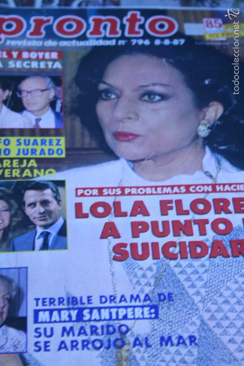 Coleccionismo de Revistas y Peri&oacute;dicos: TITA CERVERA  LOLA FLORES  ANTONIO BANDERAS  MIGUEL RIOS  ANA BELEN  EL FARY  1987