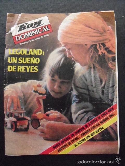 Coleccionismo de revistas y peri&oacute;dicos: REVISTA HOY DOMINICAL. ENERO 1982. LEGOLAND.