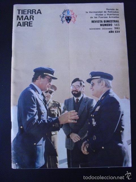 Coleccionismo de revistas y peri&oacute;dicos: REVISTA TIERRA MAR AIRE. N&ordm; 145. A&Ntilde;O XXV. NOVIEMBRE-DICIEMBRE 1983.