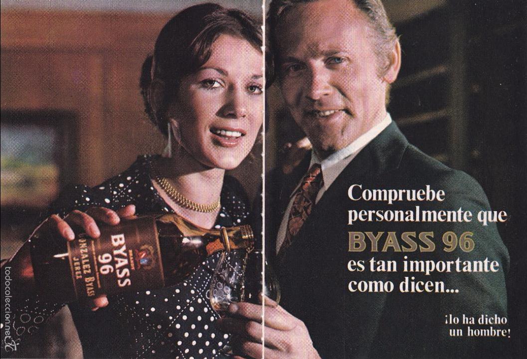 Coleccionismo de Revistas y Peri&oacute;dicos: PUBLICIDAD 1971. ANUNCIO BRANDY BYASS 96 (GONZALEZ BYASS. JEREZ) - 2 HOJAS -