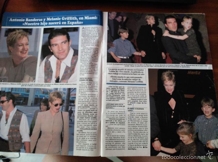 Collezionismo di Riviste e Giornali: recorte MELANIE GRIFFITH antonio banderas algun rallajo a boli ver fotos
