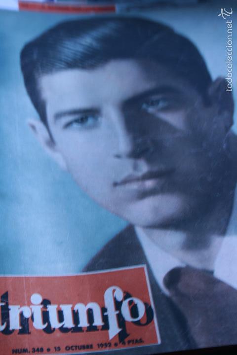 Coleccionismo de Revistas y Peri&oacute;dicos: ANTONIO ORDO&Ntilde;EZ  CARMEN SEVILLA  PIO BAROJA  LUIS MIGUEL DOMINGUIN  ANTONIO BIENVENIDA  1952