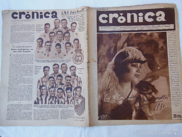 Coleccionismo de Revistas y Peri&oacute;dicos: CR&Oacute;NICA. Revista de la Semana. A&ntilde;o II, N&uacute;m 48, 12 octubre 1930.