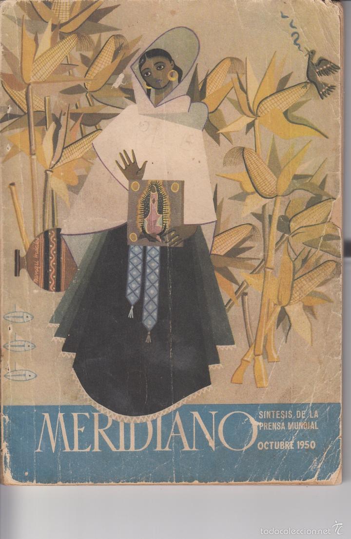 Collezionismo di Riviste e Giornali: OCTUBRE 1950. REVISTA MERIDIANO N&ordm; 94. SINTESIS DE LA PRENSA MUNDIAL