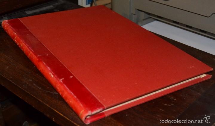 Coleccionismo de Revistas y Peri&oacute;dicos: COLECCIONABLE FASCICULOS 1976 A TRAVES DE ABC. ENCUADERNADO DE LUJO MEDIA PIEL DORADOS 256 PAGINAS