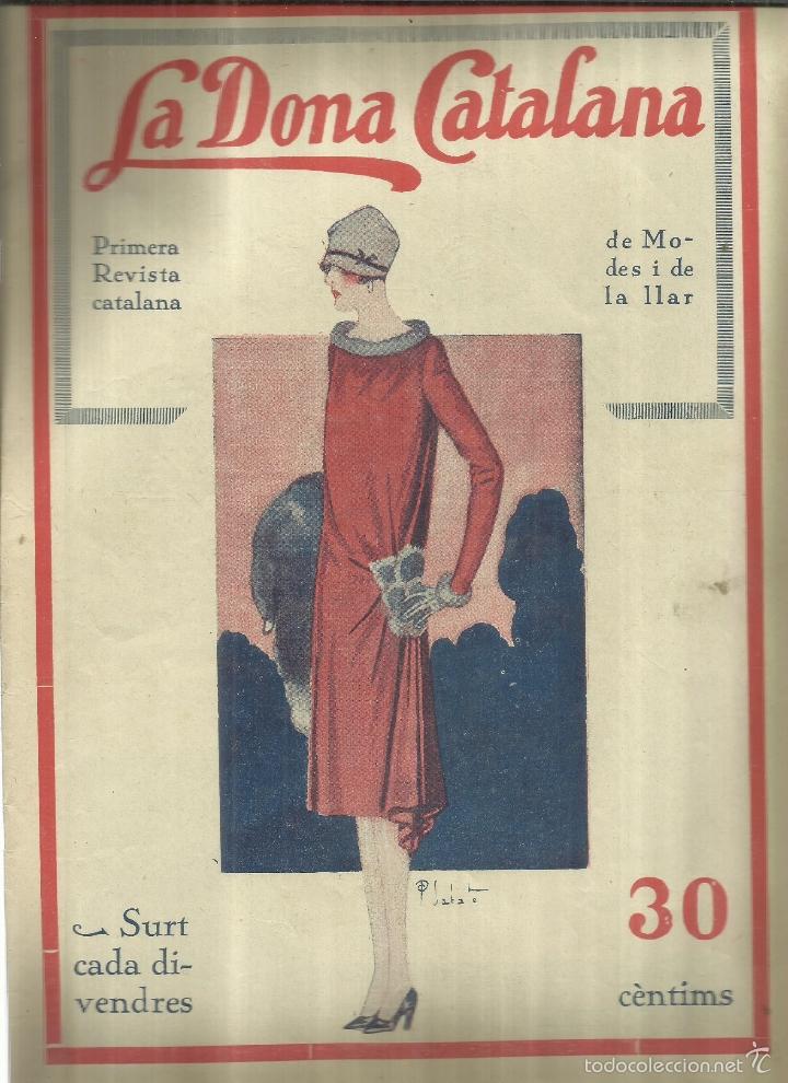 Collezionismo di Riviste e Giornali: LA DONA CATALANA. REVISTA DE MODES I DE LA LLAR. N&ordm; 65. DICIEMBRE 1926. BARCELONA