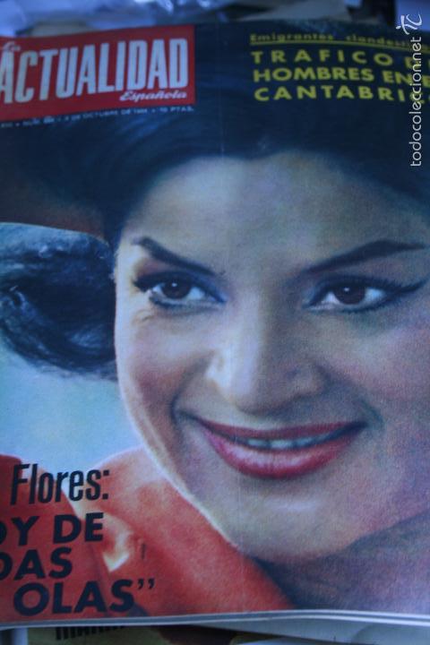 Coleccionismo de revistas y peri&oacute;dicos: LOLA FLORES  AVION DEC 6  TREVELEZ  BERLIN MOSCU  BAR&Ccedil;A  F C BARCELONA  RUGAMBWA  1964