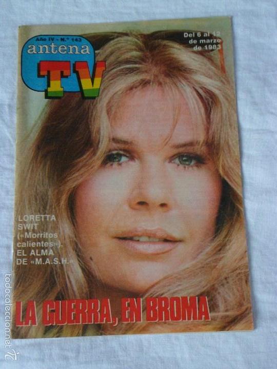 Coleccionismo de Revistas y Peri&oacute;dicos: REVISTA ANTENA TV ~ N&ordm; 143 ~ MARZO 1983 ~ MASH ~ LA ABEJA MAYA ~ D'ARTACAN