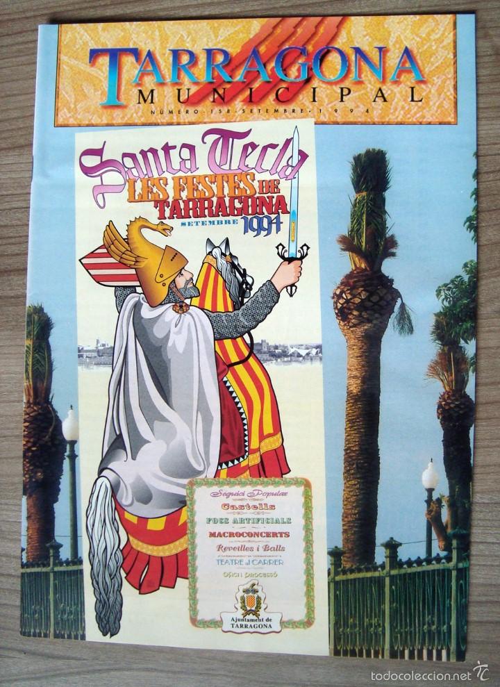 Coleccionismo de revistas y peri&oacute;dicos: Revista, boletin tarragona municipal 1994 - festes santa tecla