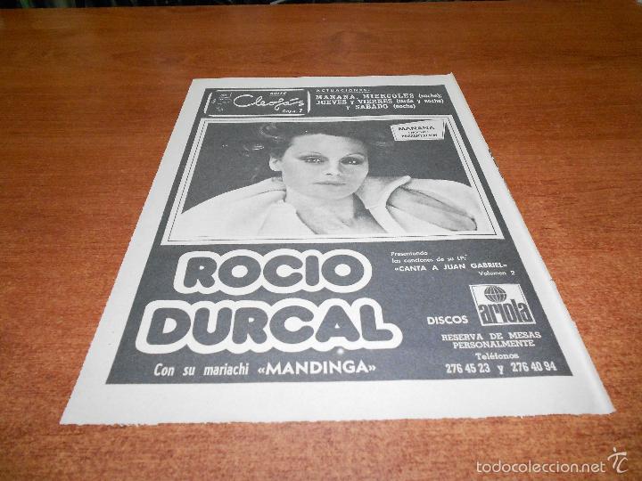 Coleccionismo de Revistas y Peri&oacute;dicos: RETAL DE PRENSA 1979: ROC&Iacute;O DURCAL