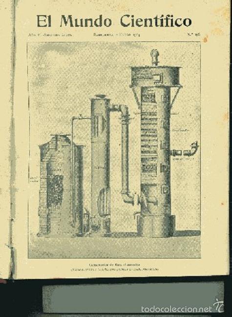 Collezionismo di Riviste e Giornali: EL MUNDO CIENTIFICO, revista, del n&ordm; 196 al 248,, a&ntilde;o 1904 completo ninc