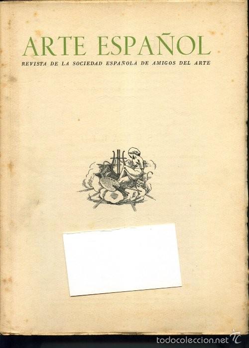 Coleccionismo de Revistas y Peri&oacute;dicos: ARTE ESPA&Ntilde;OL 3&ordm; Trimestre 1943 Tomo XIV EXPOSICI&Oacute;N DE CORDOBANES Y GUADAMEC&Iacute;ES BLAS DE LEDES