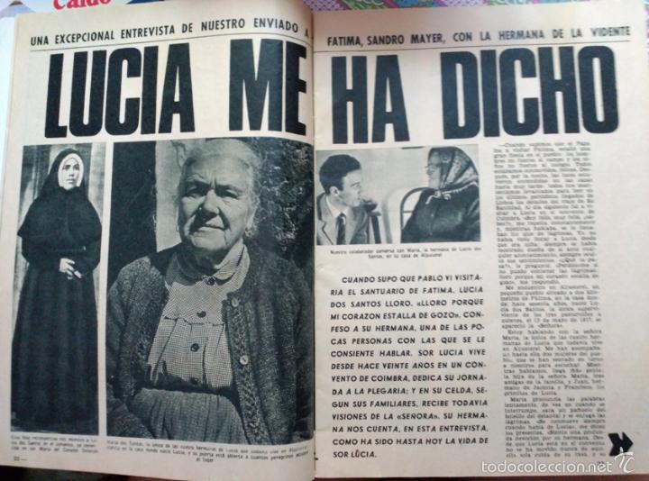Coleccionismo de Revistas y Peri&oacute;dicos: RECORTE fatima lucia maria los pastorcillos de FATIMA PORTUGAL