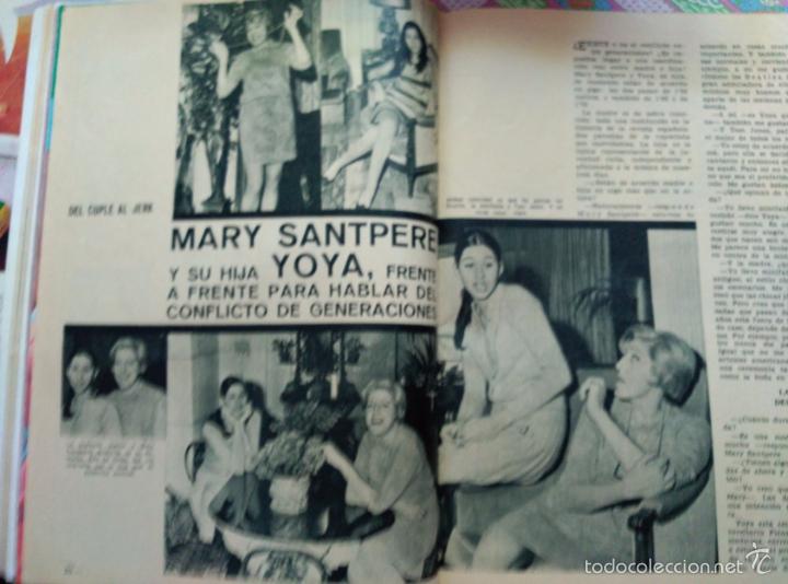 Coleccionismo de revistas y peri&oacute;dicos: RECORTE MARY SANTPERE YOYA DEL CUPLE AL JERK