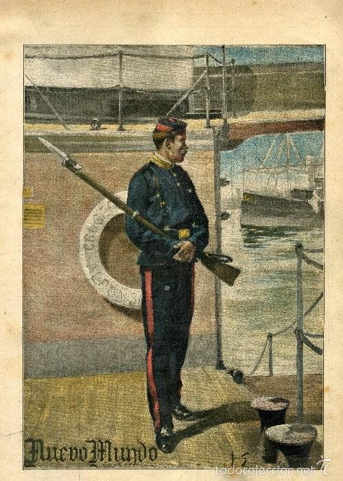 Coleccionismo de revistas y peri&oacute;dicos: NUEVO MUNDO octubre 1897 n&ordm; 196 Portugalete el puente de Vizcaya ferias de Madrid M&eacute;jico Porfirio .