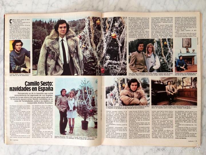 Coleccionismo de revistas y peri&oacute;dicos: REPORTAJE - CAMILO SESTO - 1982