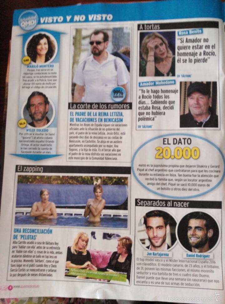 Coleccionismo de revistas y peri&oacute;dicos: RECORTE BARBARA REY JON KORTAJARENA