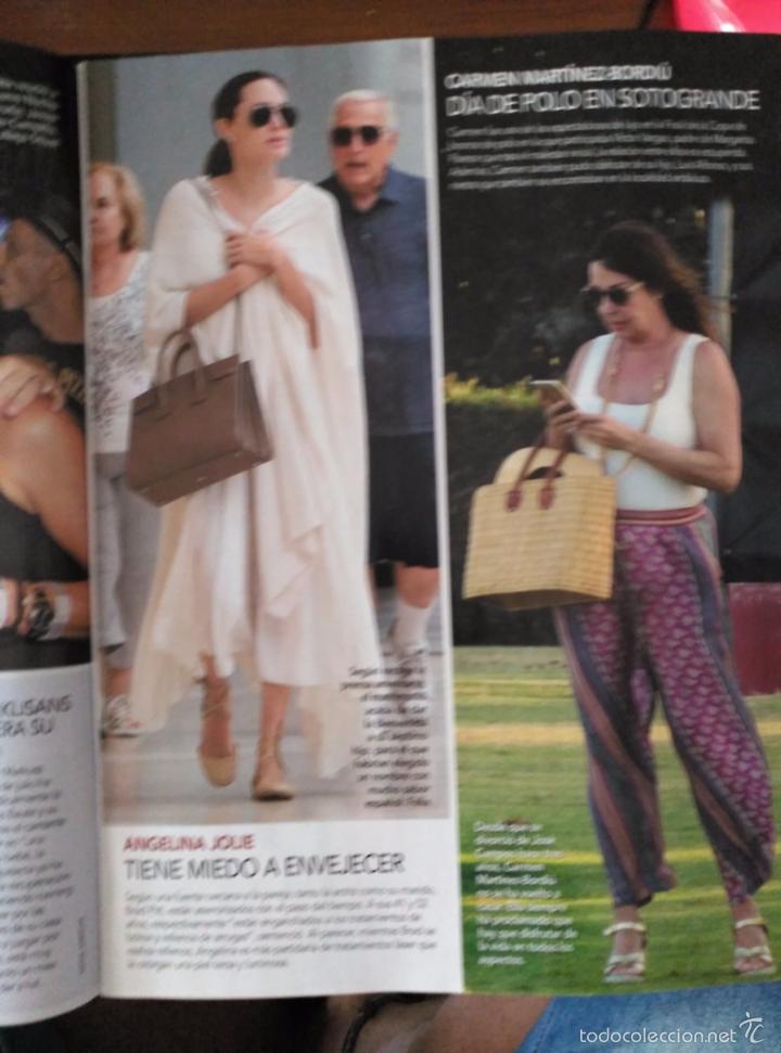 Sammeln von Zeitschriften und Zeitungen: recorte CARMEN MARTINEZ BORDIU ROSSI  ANGELINA JOLIE