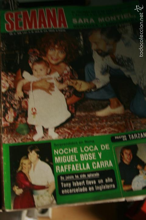 Coleccionismo de Revistas y Peri&oacute;dicos: MIGUEL GALLARDO BARBRA STREISSAND ROCIO DURCAL URSULA ANDRESS MIGUEL BOSE RAFFAELLA CARRA 1979