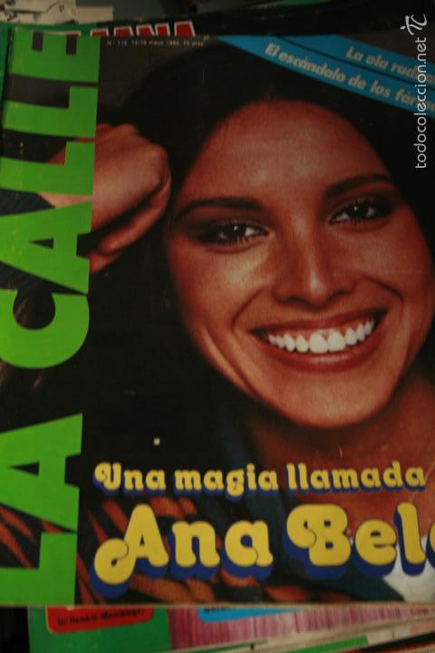 Coleccionismo de Revistas y Peri&oacute;dicos: LA CALLE ANA BELEN 1980