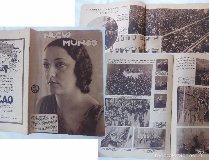 Coleccionismo de revistas y peri&oacute;dicos: NUEVO MUNDO. Revista Popular Ilustrada. A&ntilde;o XXXIX, N&uacute;m 1976, 22 Enero 1932