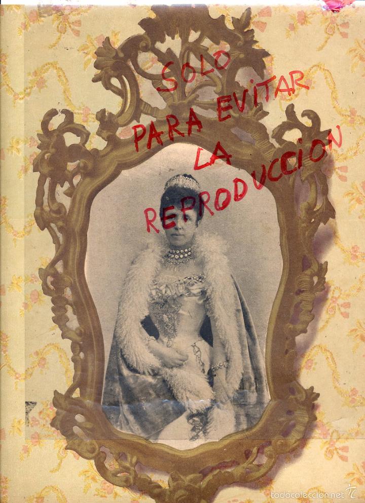 Coleccionismo de revistas y peri&oacute;dicos: REINA REGENTE 1902 MADRE DEL REY HOJA REVISTA