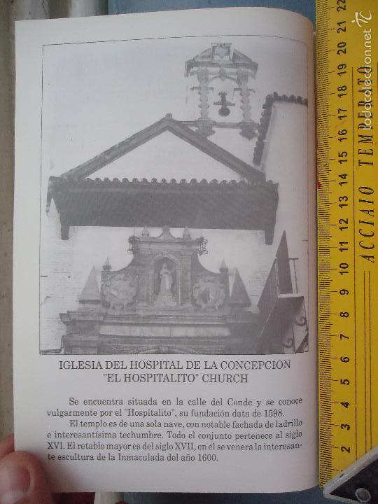 Colecionismo de Revistas e Jornais: recorte hoja informacion grafica con fotografia de ecija ( sevilla ) iglesia hospital  concepcion
