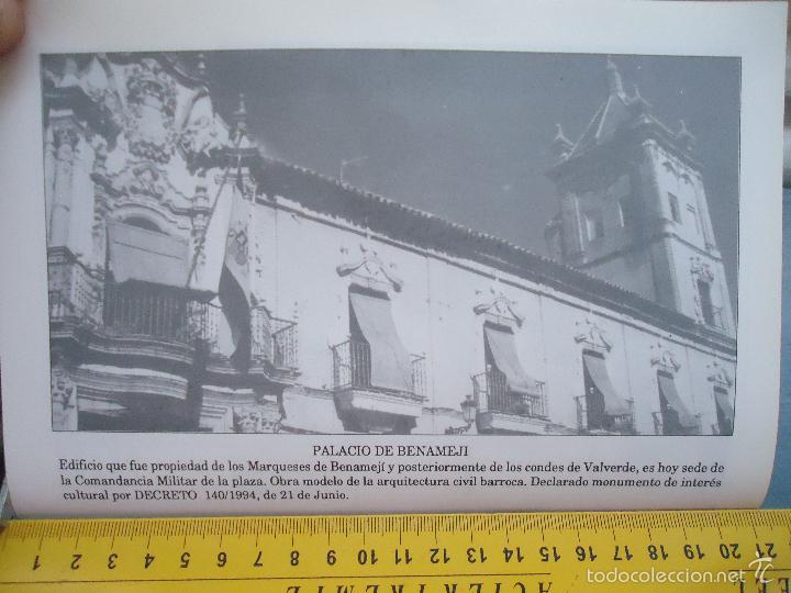 Colecionismo de Revistas e Jornais: recorte hoja informacion grafica con fotografia de ecija ( sevilla ) palacio de benemeji