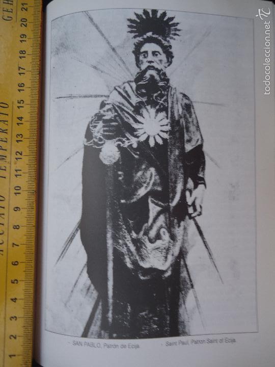 Colecionismo de Revistas e Jornais: recorte hoja informacion grafica con fotografia de ecija ( sevilla ) san pablo patron