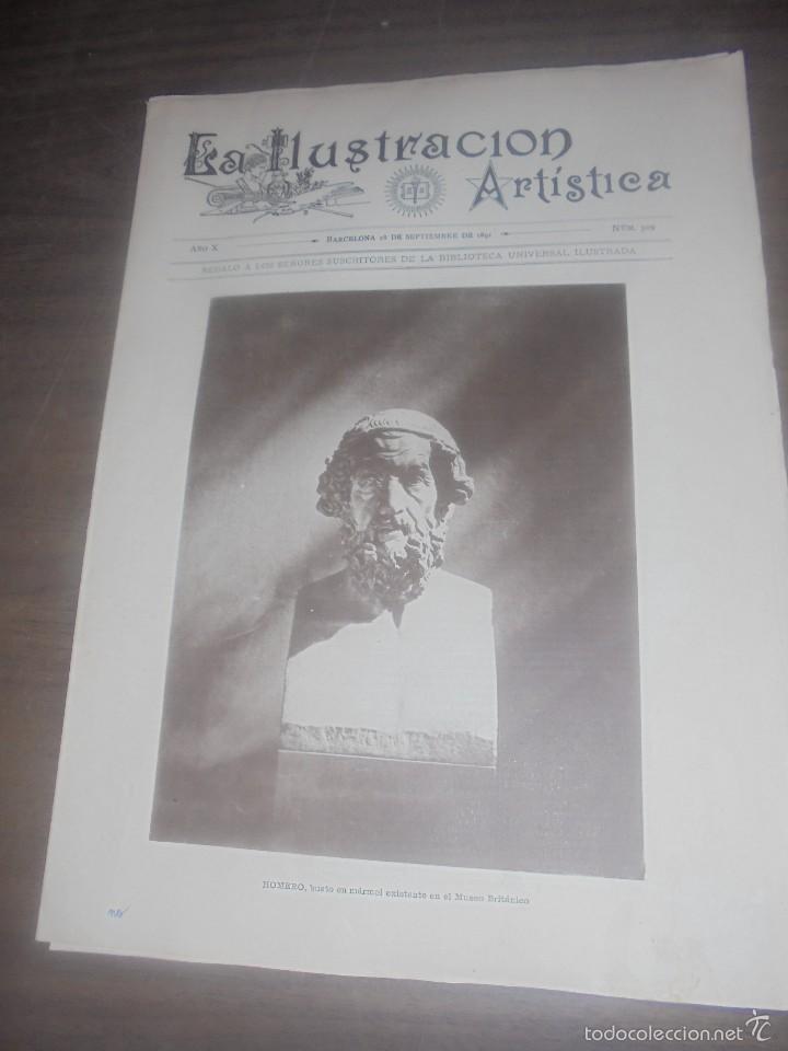 Coleccionismo de Revistas y Peri&oacute;dicos: REVISTA ILUSTRACION ARTISTICA