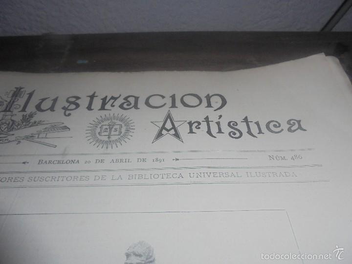 Coleccionismo de Revistas y Peri&oacute;dicos: REVISTA ILUSTRACION ARTISTICA