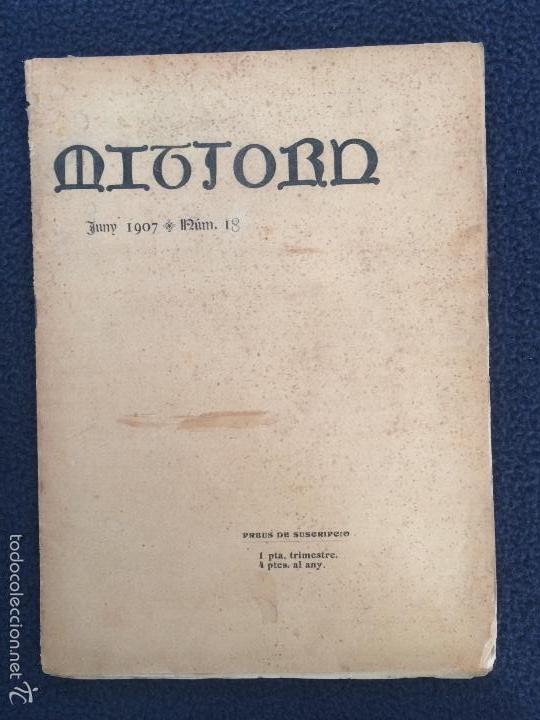 Collectionnisme de Revues et Journaux: REVISTA MITJORN. JUNY 1907. NUM 18. MALLORCA
