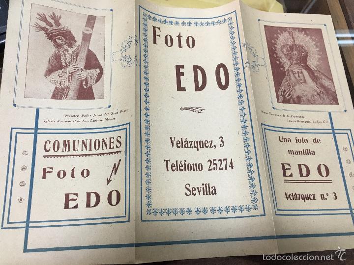 Coleccionismo de Revistas y Peri&oacute;dicos: PROGRAMA ITINERARIO SEMANA SANTA DE SEVILLA A&Ntilde;OS 40 - VER FOTOS