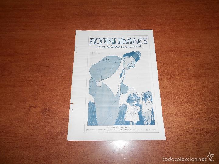 Collection Magazines and Newspapers: RETAL A&Ntilde;OS 20: FCO. GARCIA MOLINAS TRIBUNAL PARA NI&Ntilde;OS, BODA ASIN-VEGAS, MARIANO PORTUGAL M&Eacute;DICO