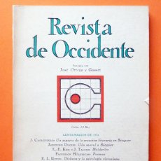 Coleccionismo de Revistas y Periódicos: REVISTA DE OCCIDENTE Nº 94 - ENERO 1971 - VV. AA. - VER INDICE. Lote 59978363
