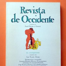 Coleccionismo de Revistas y Periódicos: REVISTA DE OCCIDENTE Nº 127 - OCTUBRE 1973 - VV. AA. - VER INDICE. Lote 200165290