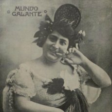 Coleccionismo de Revistas y Periódicos: PERIÓDICO 1913 MUNDO GALANTE Nº 59. Lote 60139451