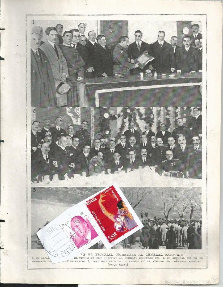 Collectionnisme de Revues et Journaux: PAG DESENC BLANCO Y NEGRO MAR 1923.N.1659. 2 Pg. SANJURJO EL ESCORIAL.CRUZ ROJA. CORDOBA