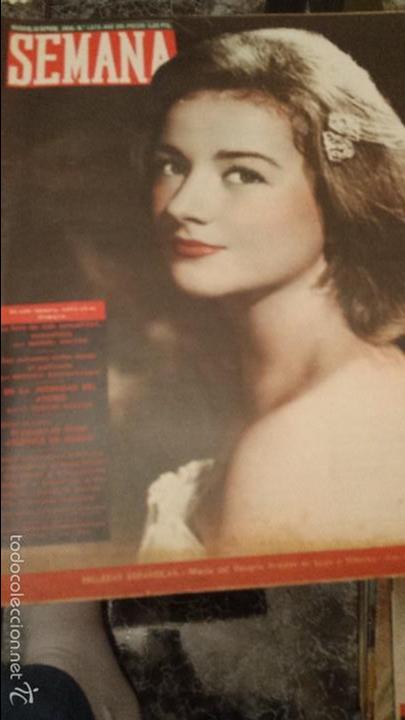Coleccionismo de Revistas y Peri&oacute;dicos: REVISTA SEMANA N&ordm; 1073 123 septiembre 1960 Maria del Rosario Benitez de Lugo