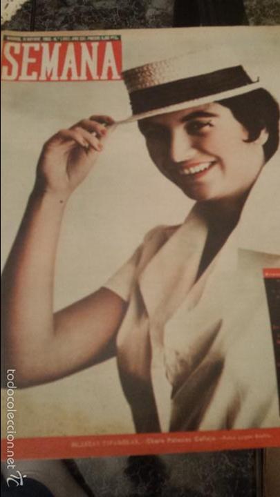 Coleccionismo de Revistas y Peri&oacute;dicos: REVISTA SEMANA N&ordm; 1082 15 NOVIEMBRE 1960 CHARO PALACIOS CALLEJA
