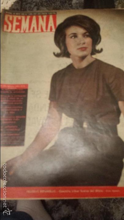 Coleccionismo de Revistas y Peri&oacute;dicos: REVISTA SEMANA N&ordm; 1108 16 MAYO 1961 CONCHITA IRIBAS SUAREZ DEL OTERO