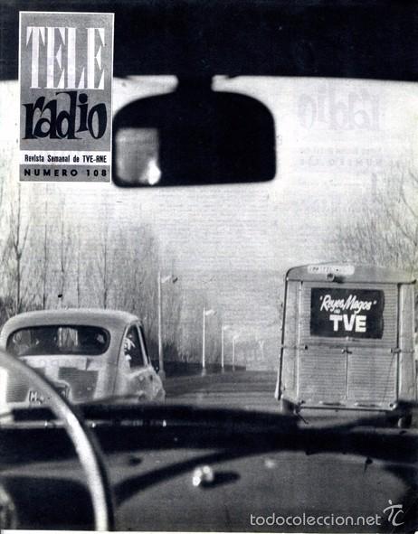 Collezionismo di Riviste e Giornali: REVISTA TELE RADIO N&ordm; 108. 18/01/1960. (TELERADIO. TELE-RADIO.)