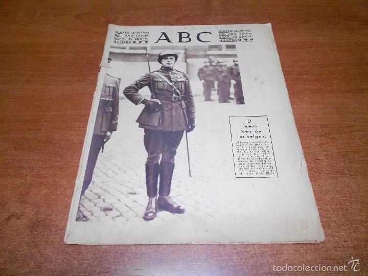 Collection Magazines and Newspapers: RETAL PRENSA 1934: REPORTAJE GR&Aacute;FICO LEOPOLDO III NUEVO REY DE B&Eacute;LGICA