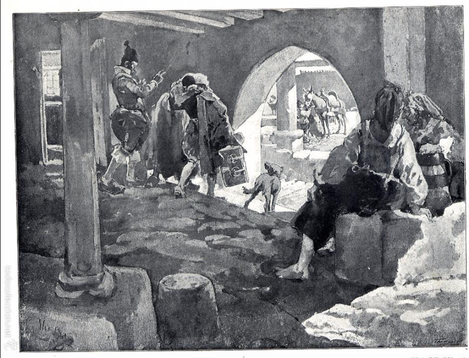 Sammeln von Zeitschriften und Zeitungen: GALICIA 1902 DESPEDIDA DE GIL BLAS ILUSTRACION HOJA REVISTA