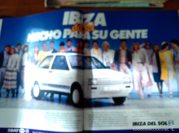 Coleccionismo de revistas y peri&oacute;dicos: recorte seat ibiza del sol audi