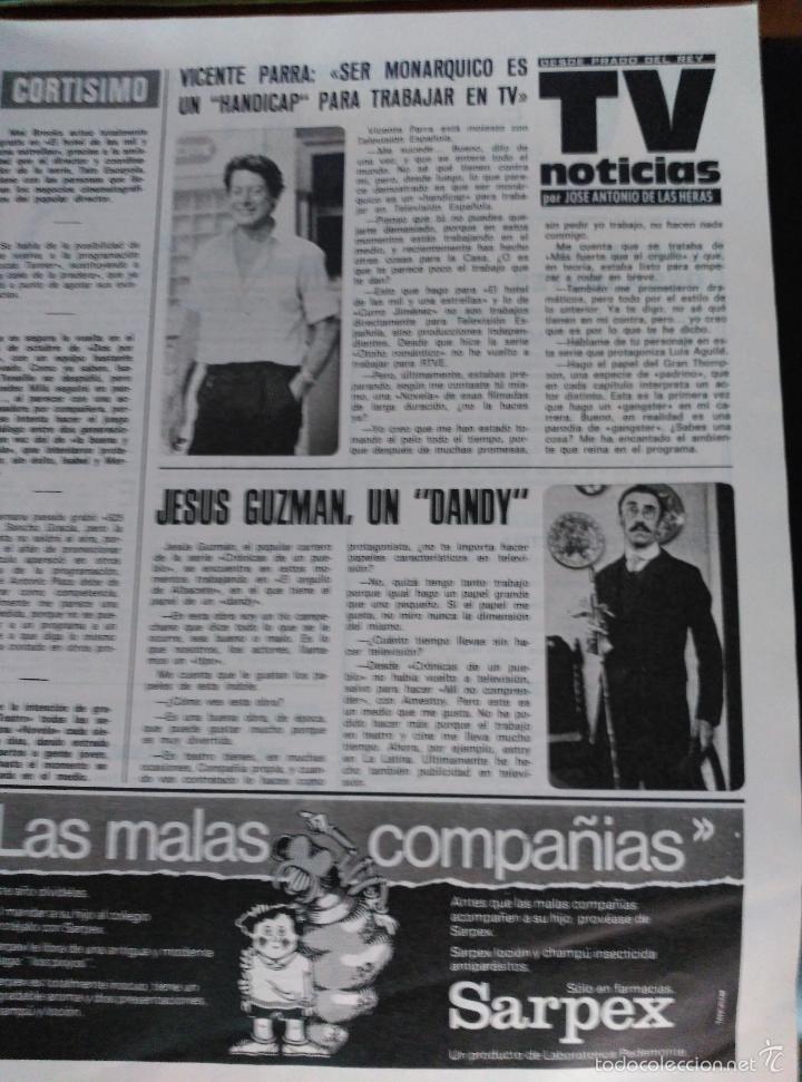 Colecionismo de Revistas e Jornais: recorte vicente parra jesus guzman