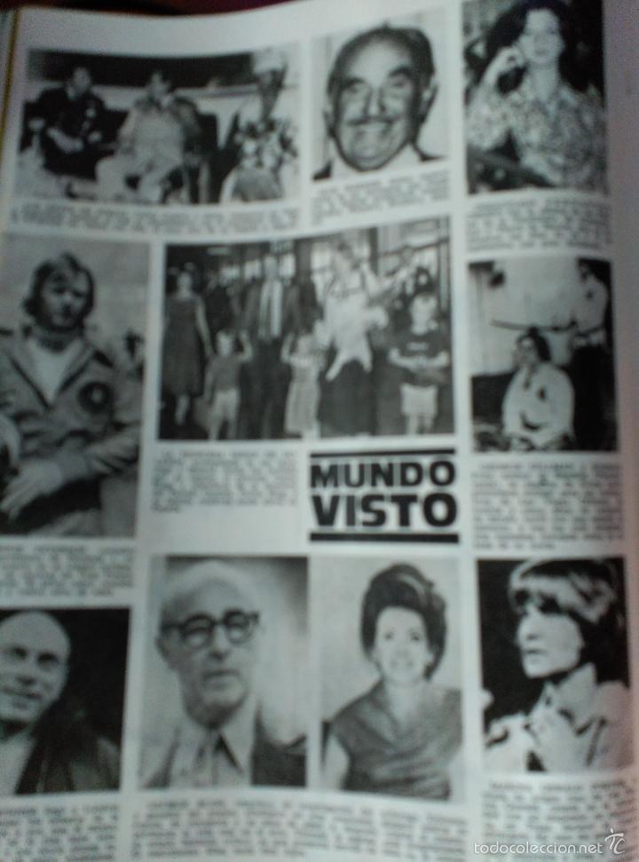 Coleccionismo de revistas y peri&oacute;dicos: recorte yulbrynner ronnie peterson jack warner george bliss inmaculada fernandez crespo almendralejo