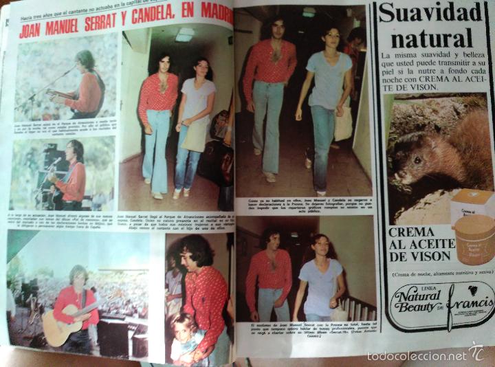 Coleccionismo de revistas y peri&oacute;dicos: recorte joan manuel serrat