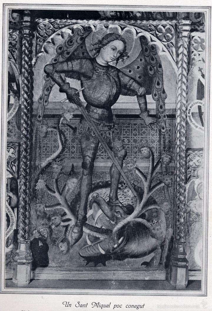 Coleccionismo de Revistas y Peri&oacute;dicos: SAN MIGUEL 1930 DE ANVERS RETABLO HOJA REVISTA